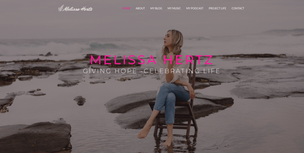 Melissa Hertz - Website