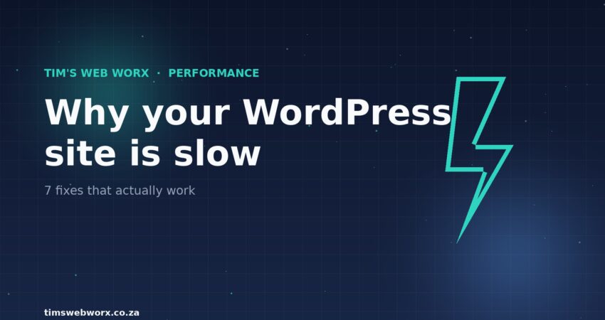 Wordpress Site Slow